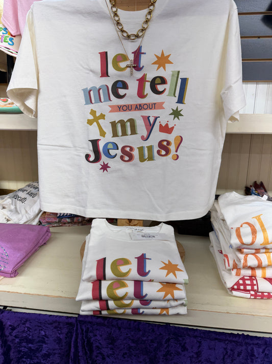 My Jesus Crop T
