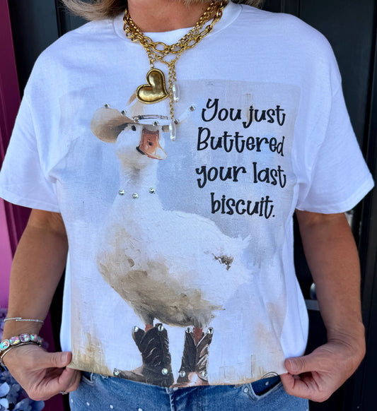 Butter Your Biscuit Duck Tshirt