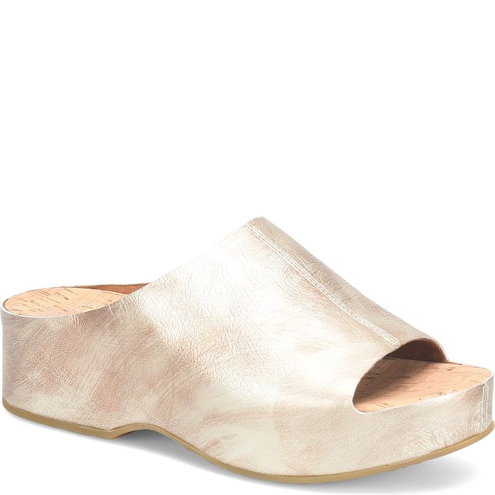 Yazmin Metallic Gold Slide