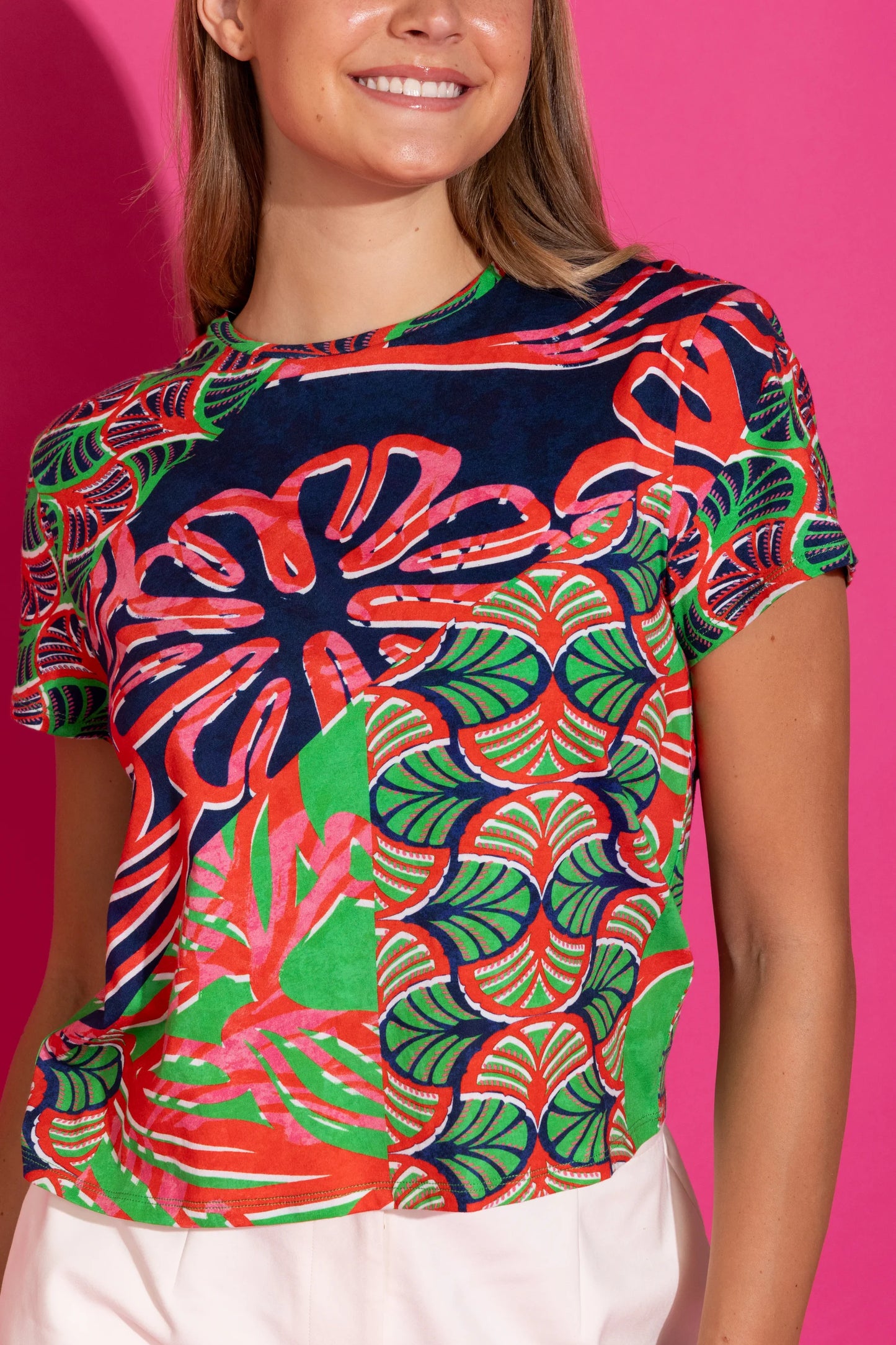 Amy Nautical Geo Tee