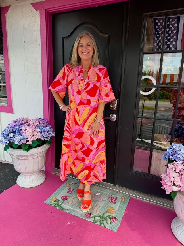 Delaney Dress Moroccan