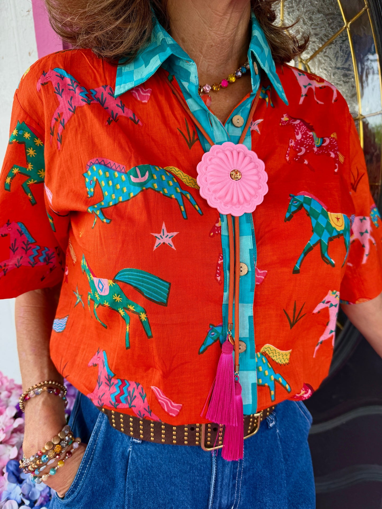 Orange Pony Club Shirt
