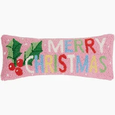 Merry Christmas Hook Pillow