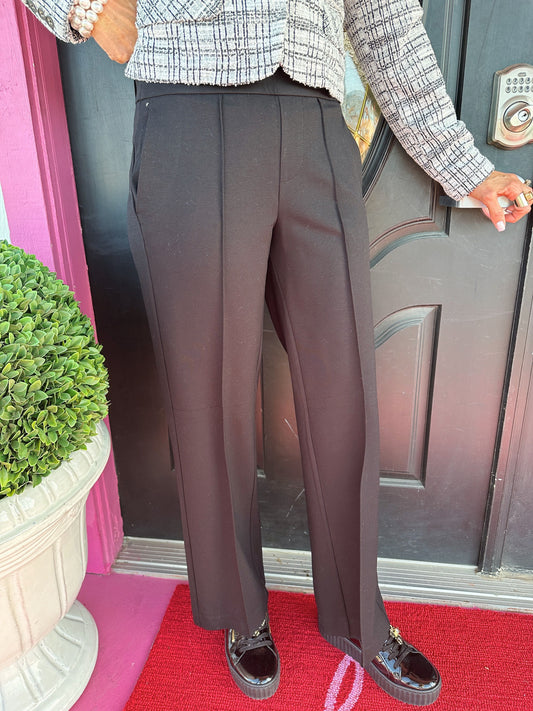 Black Kayla Pull On Trouser