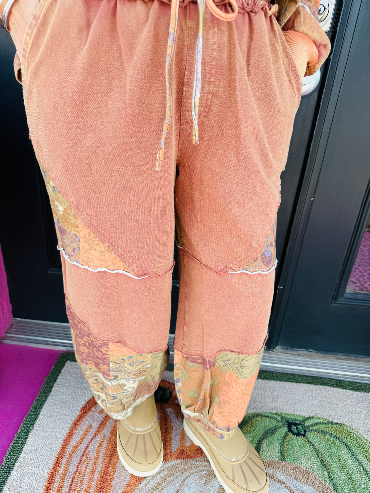 Mocha Mix Print Sweatpant