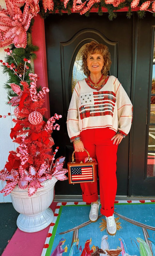 Thermal Flannel Flag LS Top