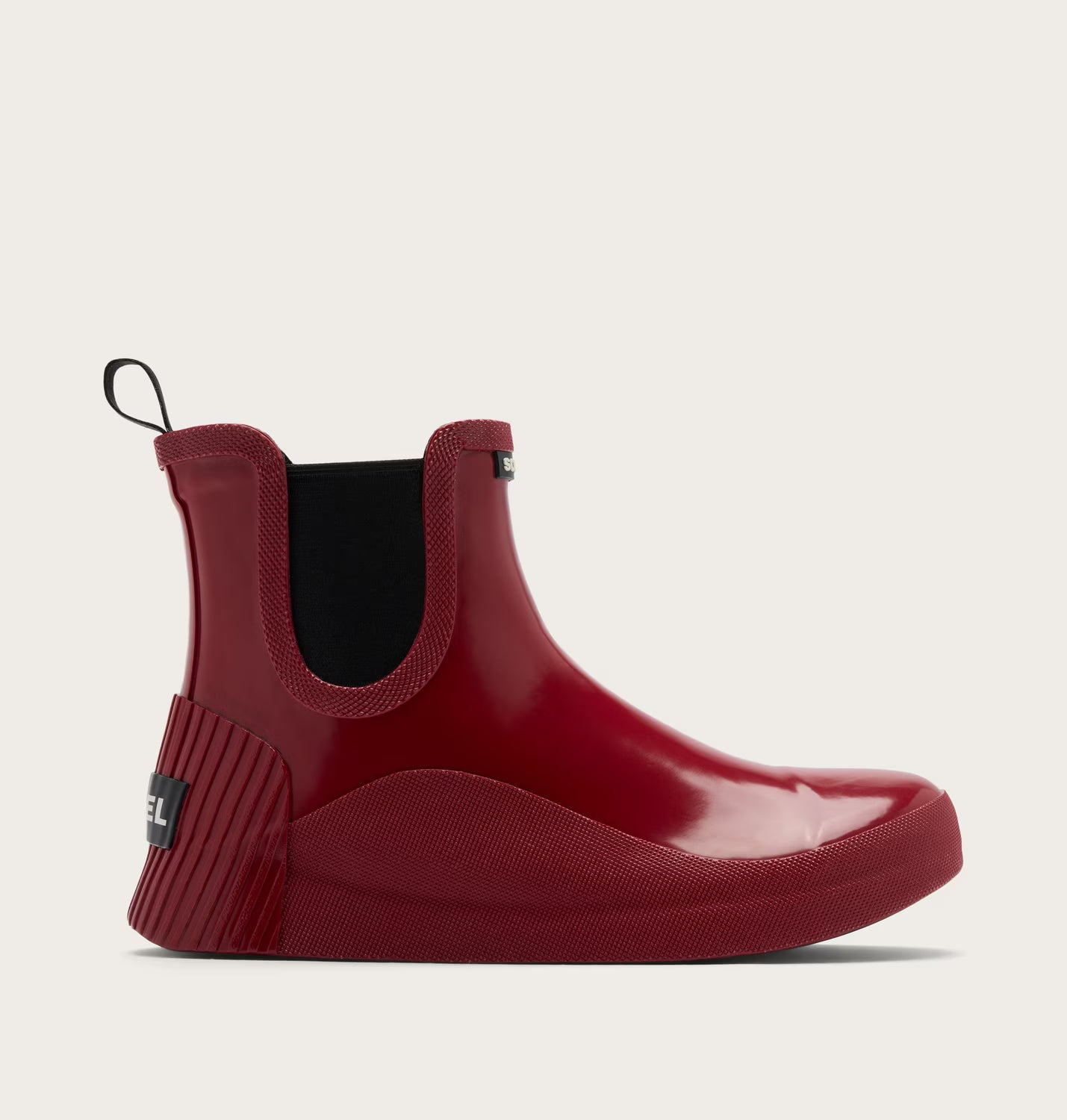 Red Chelsea Rain Boot