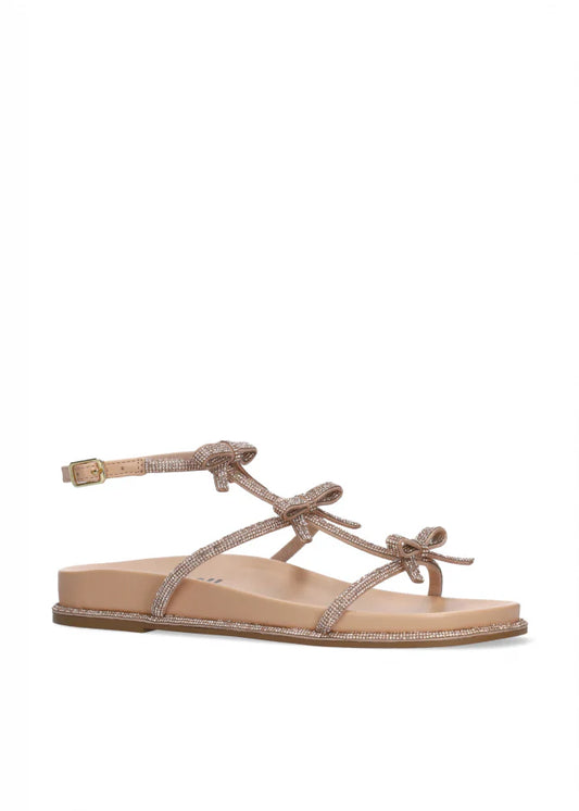 Nude Abby Stones Sandals