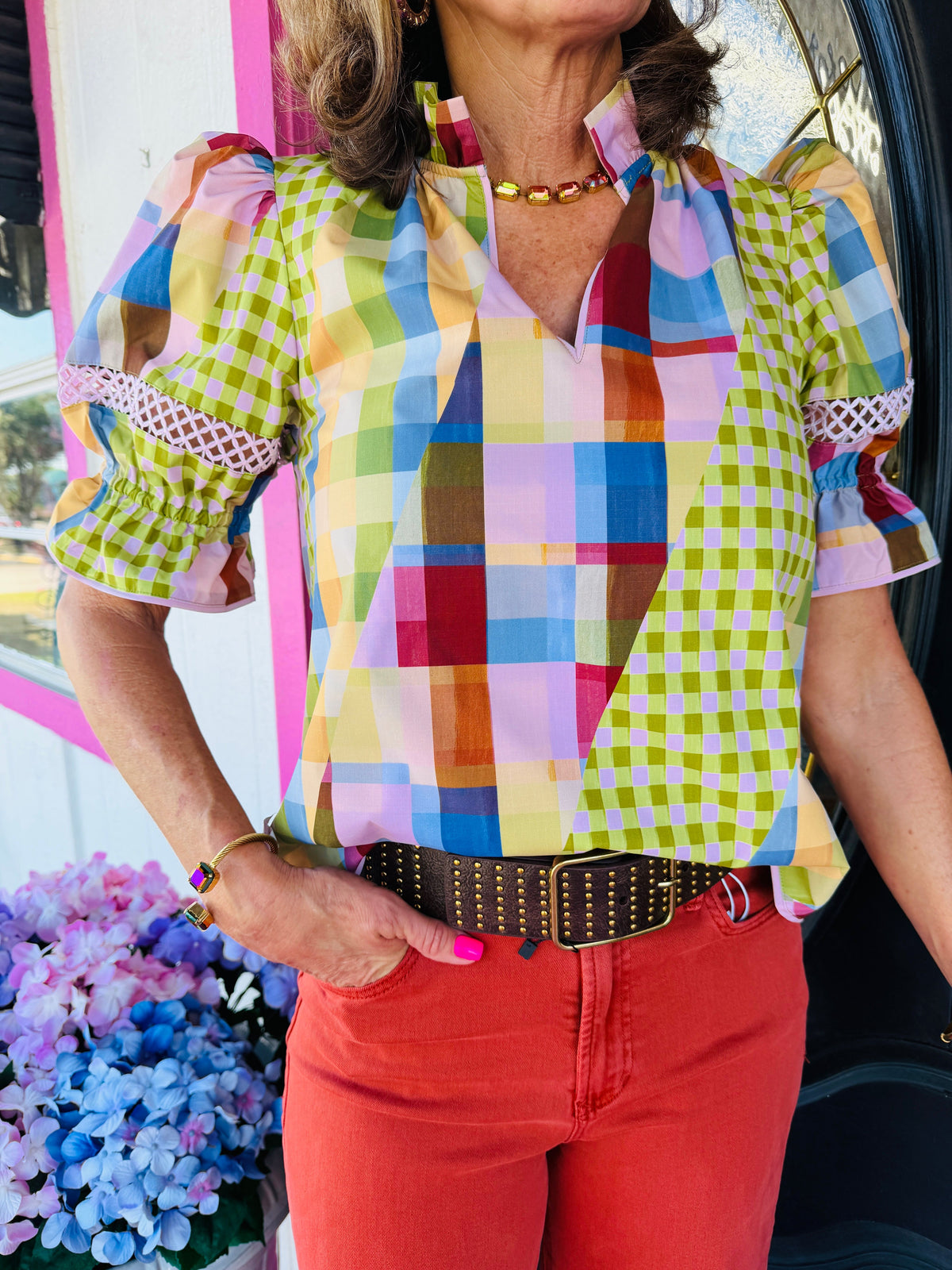 Diagonal Check Lottie Top