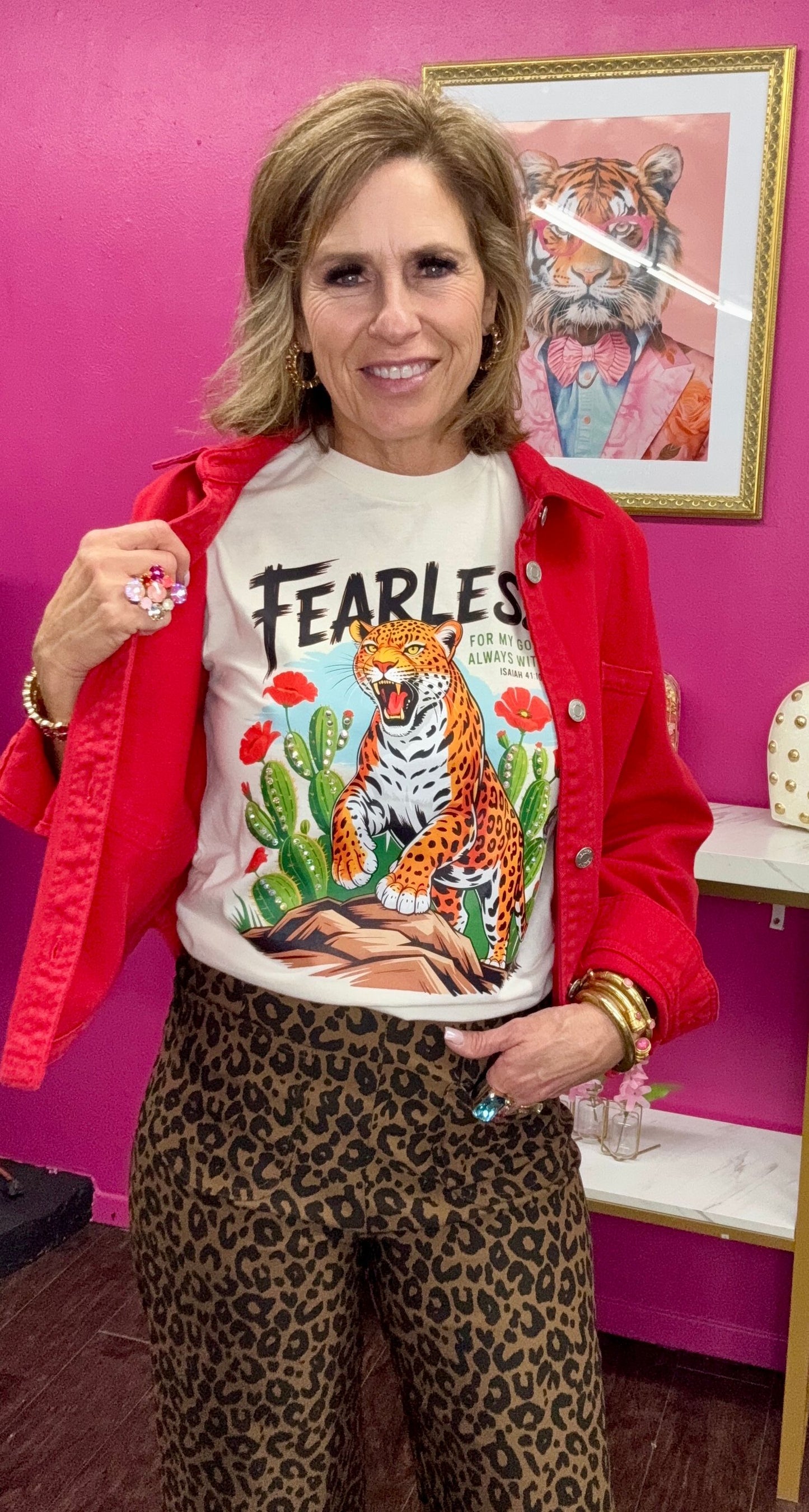 Fearless Tiger SS Tee
