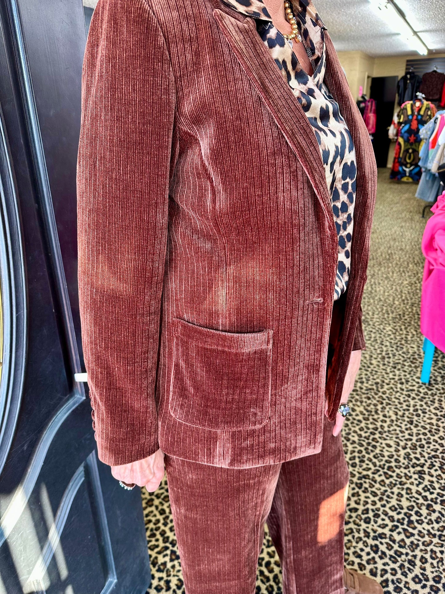 Elfi Cappuccino Blazer