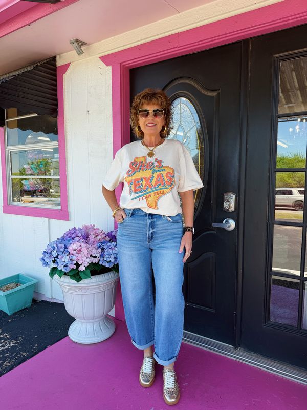 She's From Texas Bling Tee