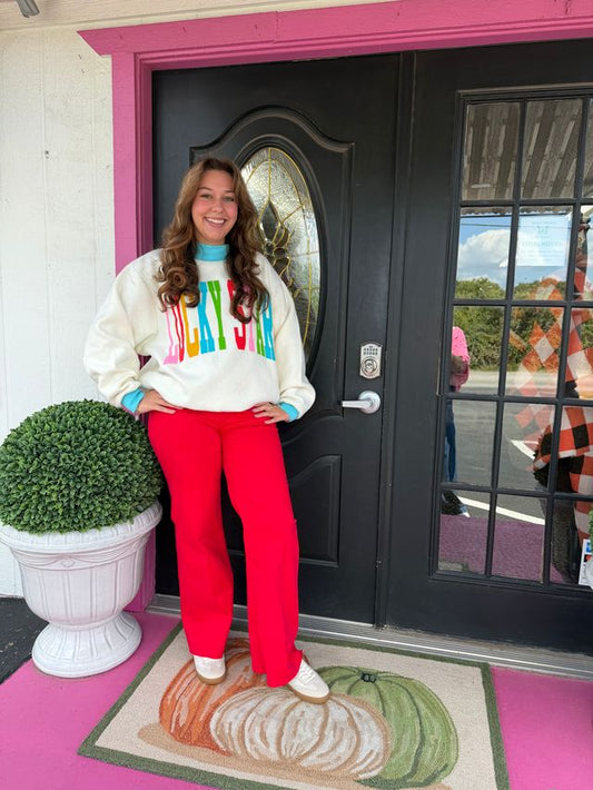 Lucky Stars Rev Mock Sweatshirt
