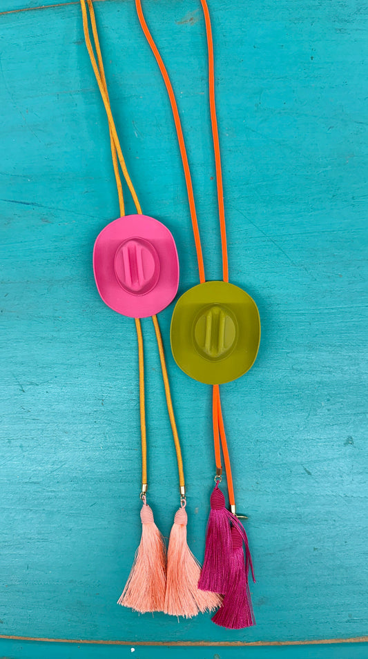 Cowboy Bolo With Tassels